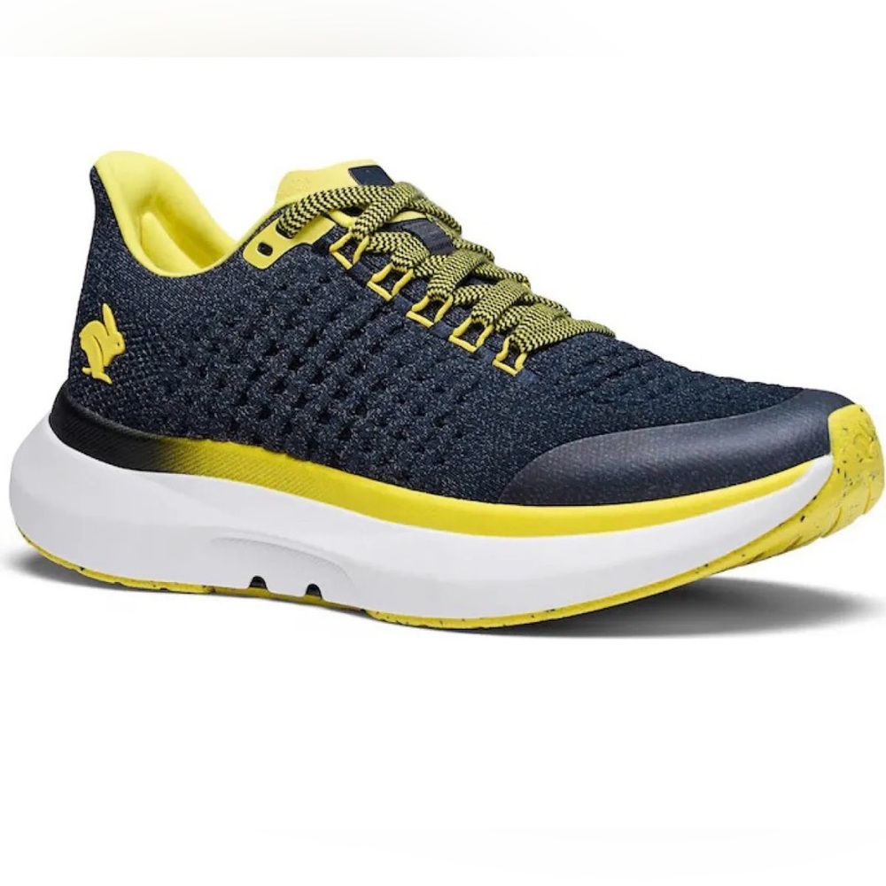 Rabbit Dream Chaser Men's Navy and Yellow Sneakers